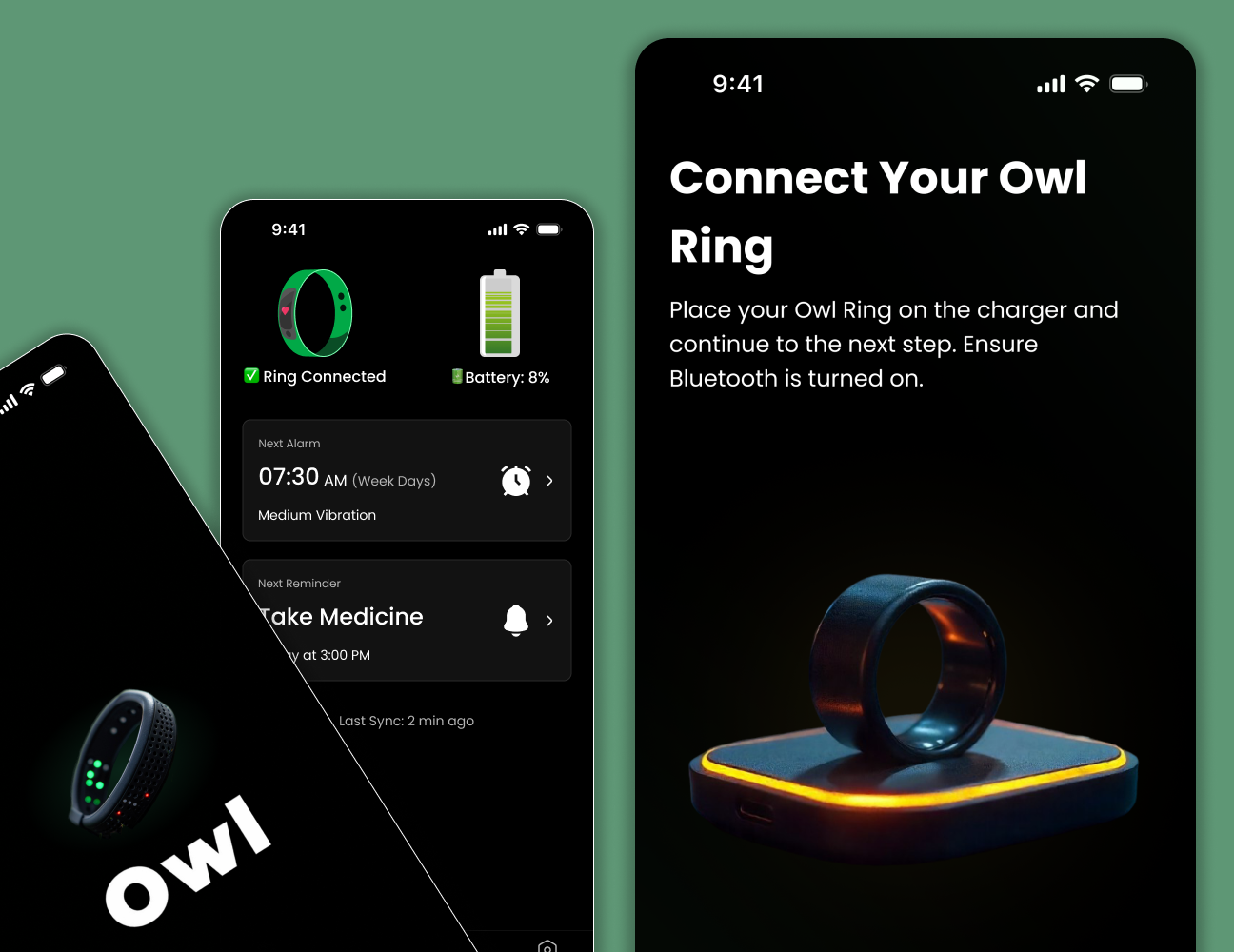 Owl Ring – Smart Ring Companion App